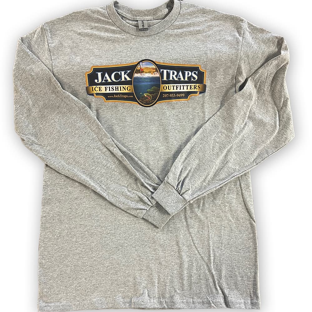 Jack Traps Long Sleeve Shirt – Gray