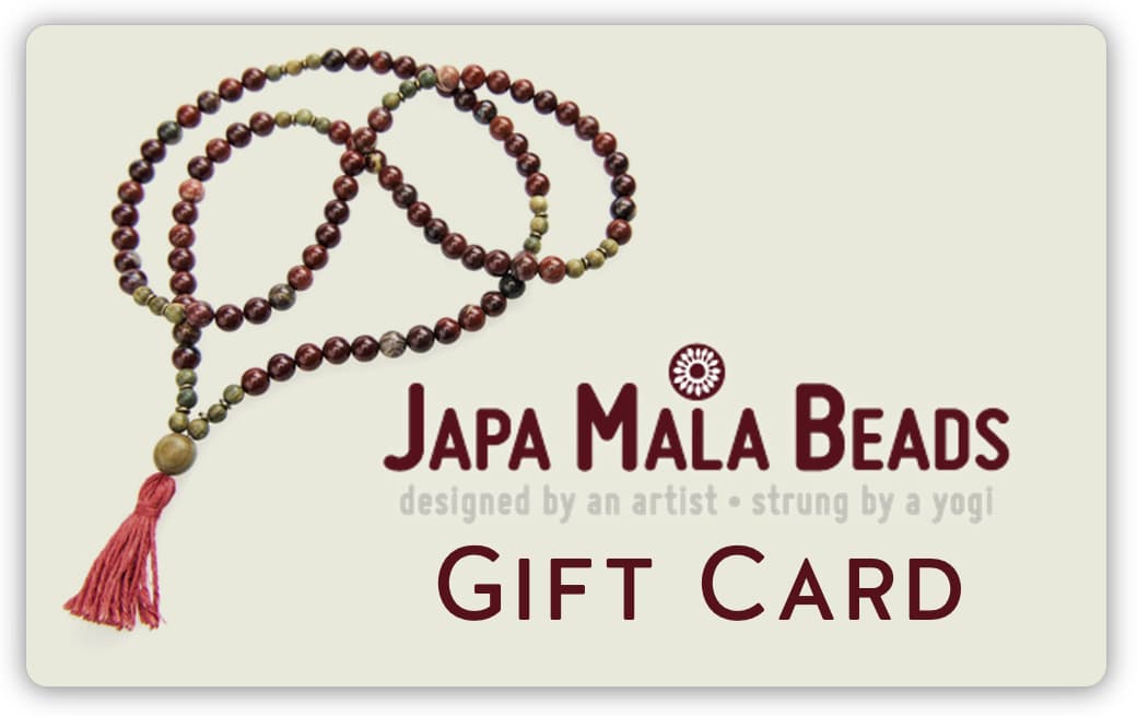 Japa Mala Beads $5 Gift Card