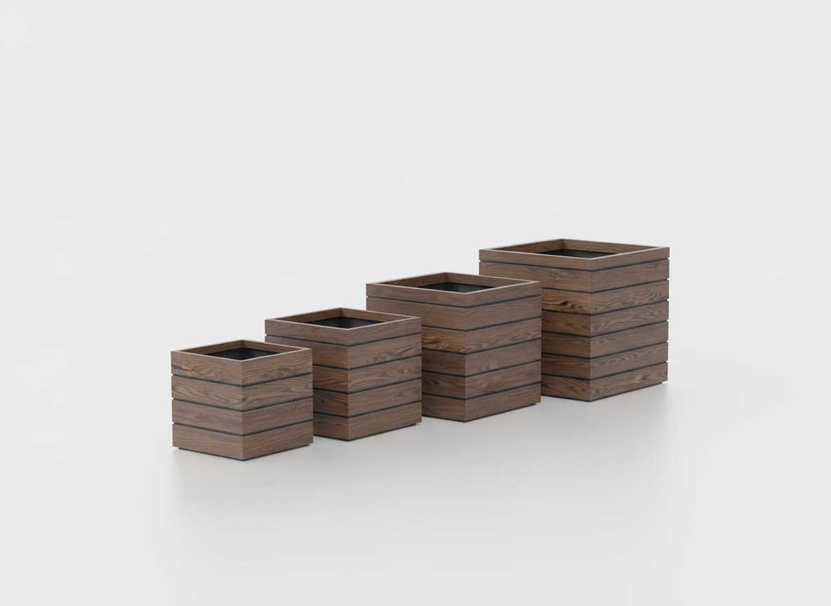 Asheville Cube Planter