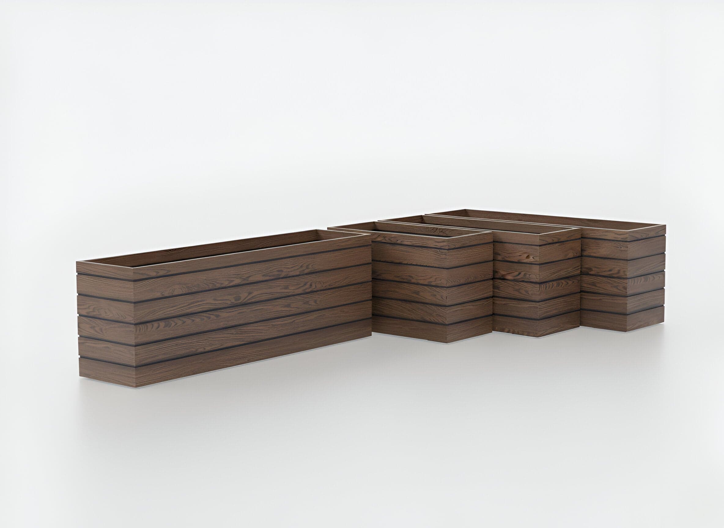 Siena Short Rectangle Planter