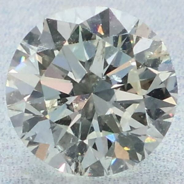 Natural 0.7 Carat H I1 Round PGS Diamond