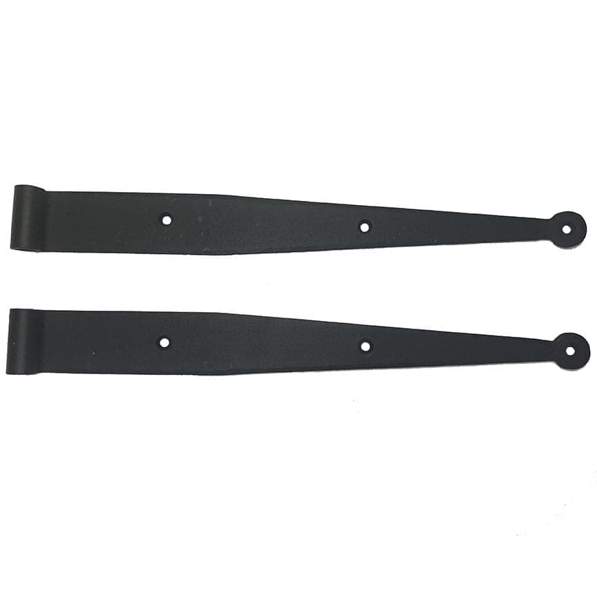 13.25 Inch Strap Hinge Pair W/O Pintles – .375″ Minimal Offset