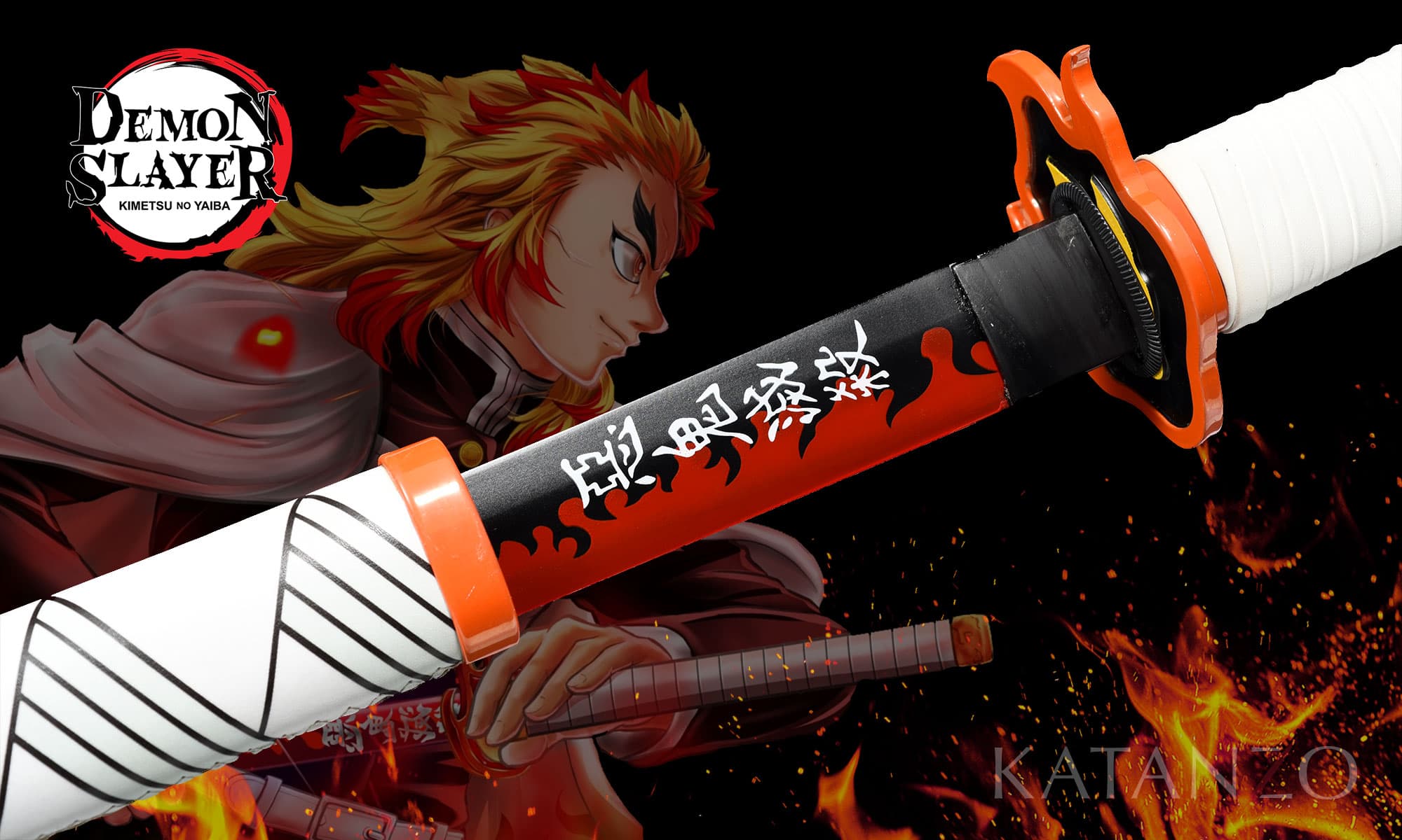 Demon Slayer Katana “Rengoku Kyoujurou” - thumbnail 2