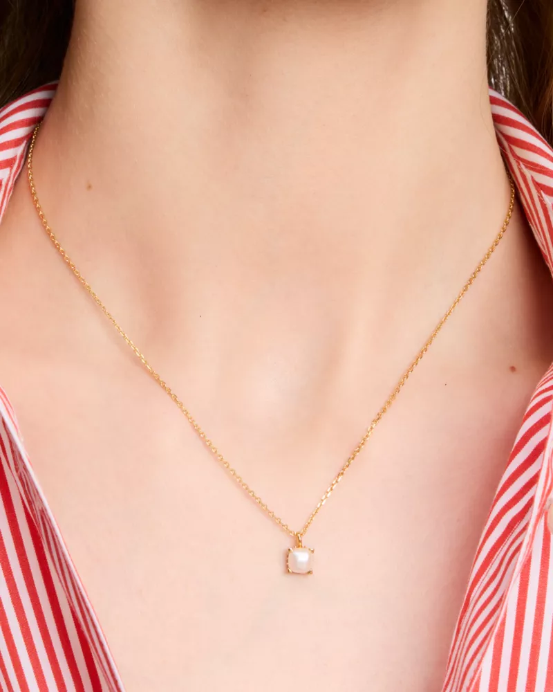 Little Luxuries 6mm Square Pendant - thumbnail 2