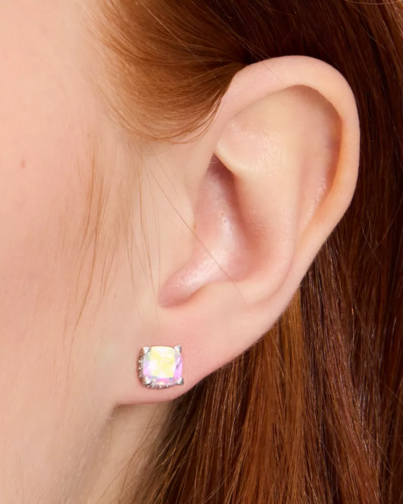 Little Luxuries 6mm Square Studs - thumbnail 2