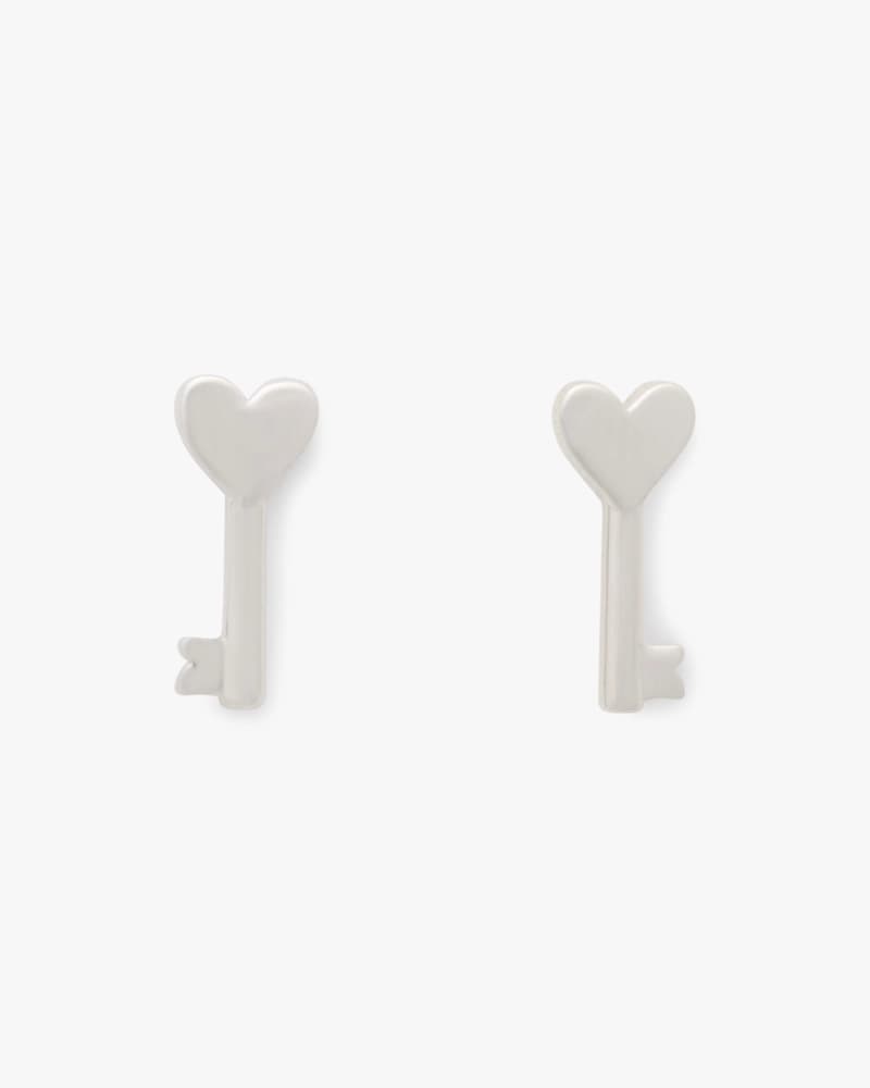 With All My Heart Key Studs - thumbnail 5