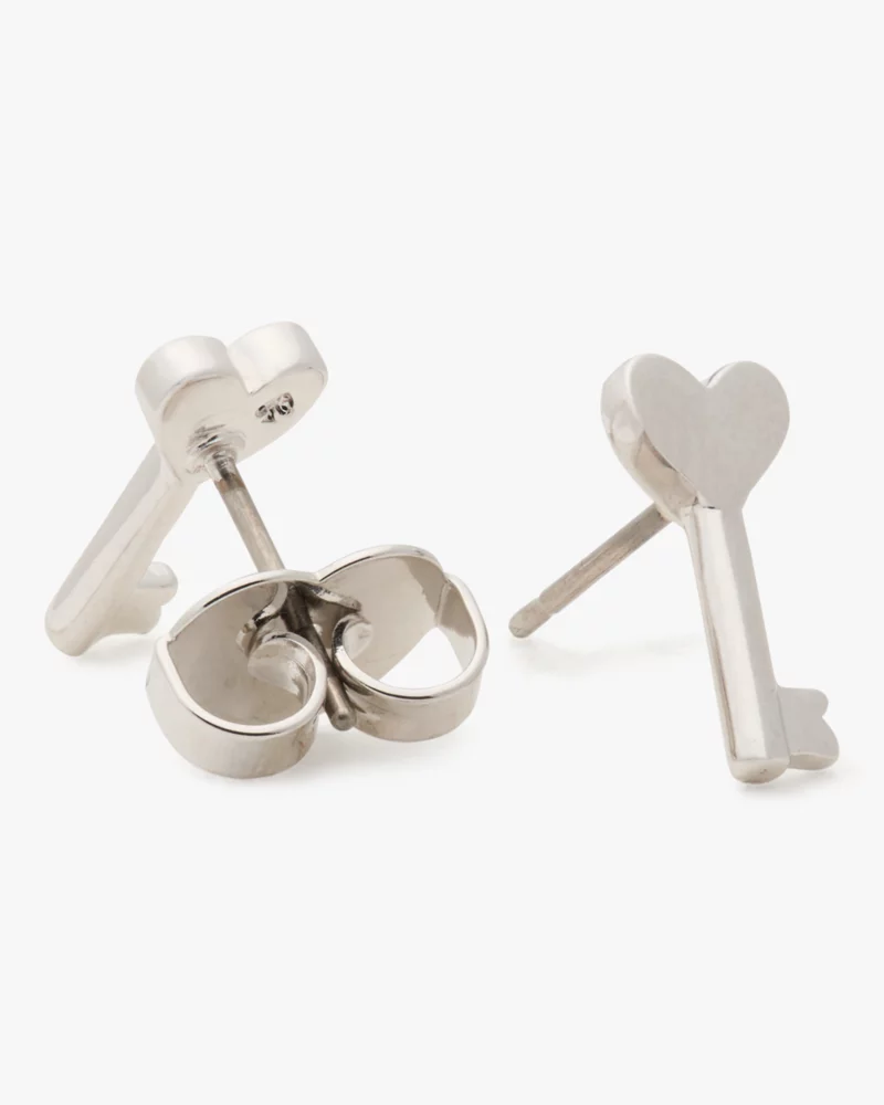 With All My Heart Key Studs - thumbnail 7