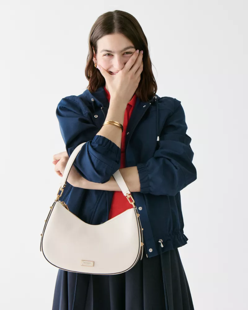 Liv Suede Convertible Shoulder Bag - thumbnail 8