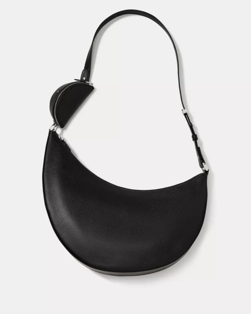 Duo Wavy Suede Large Crossbody Bag - thumbnail 6