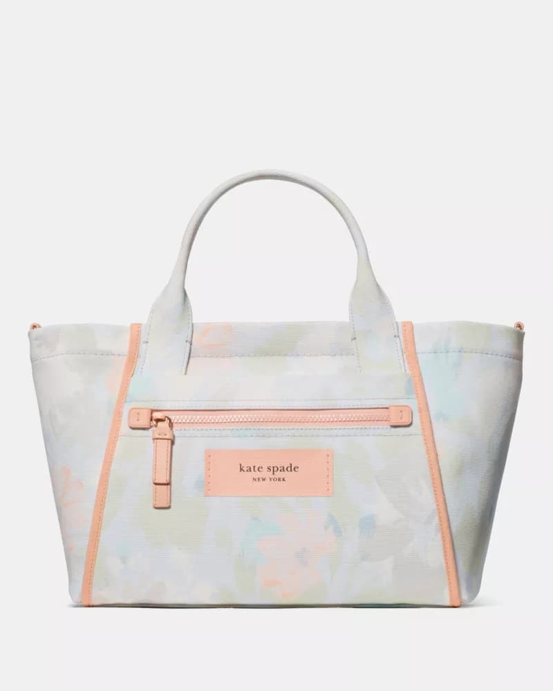 Dash Vibrant Buds Canvas Tote Bag