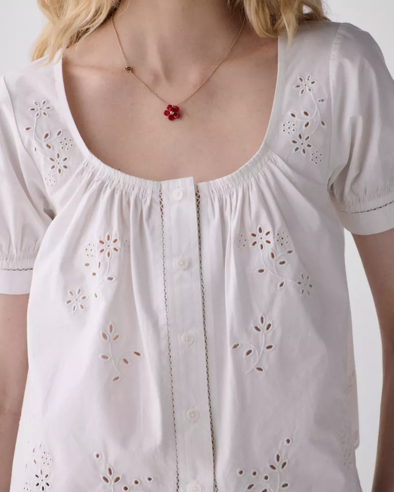 Broderie Anglaise Top - thumbnail 8