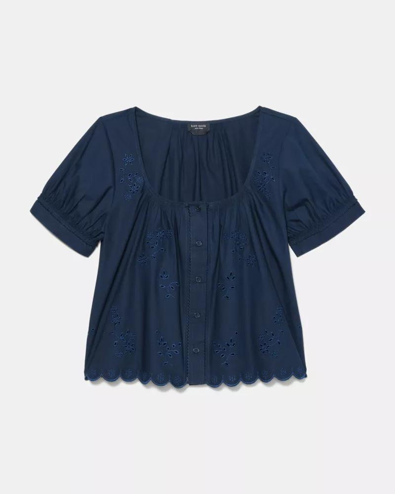 Broderie Anglaise Top