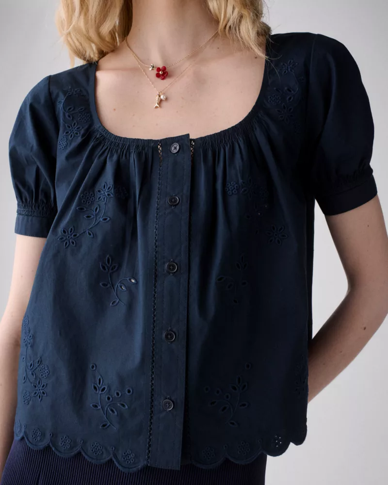 Broderie Anglaise Top - thumbnail 3