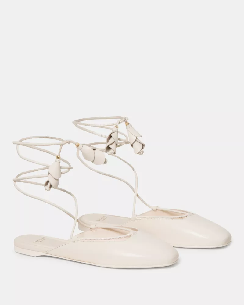 Eloise Ankle Wrap Mule Flat - thumbnail 5