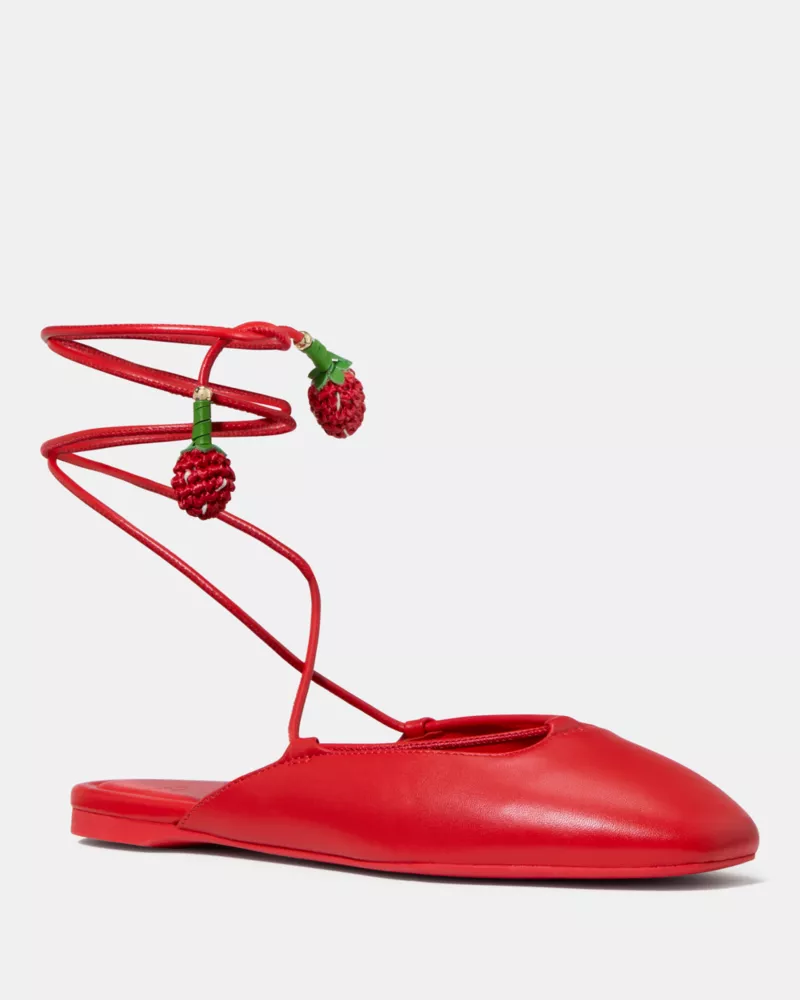 Eloise Ankle Wrap Mule Flat - thumbnail 9