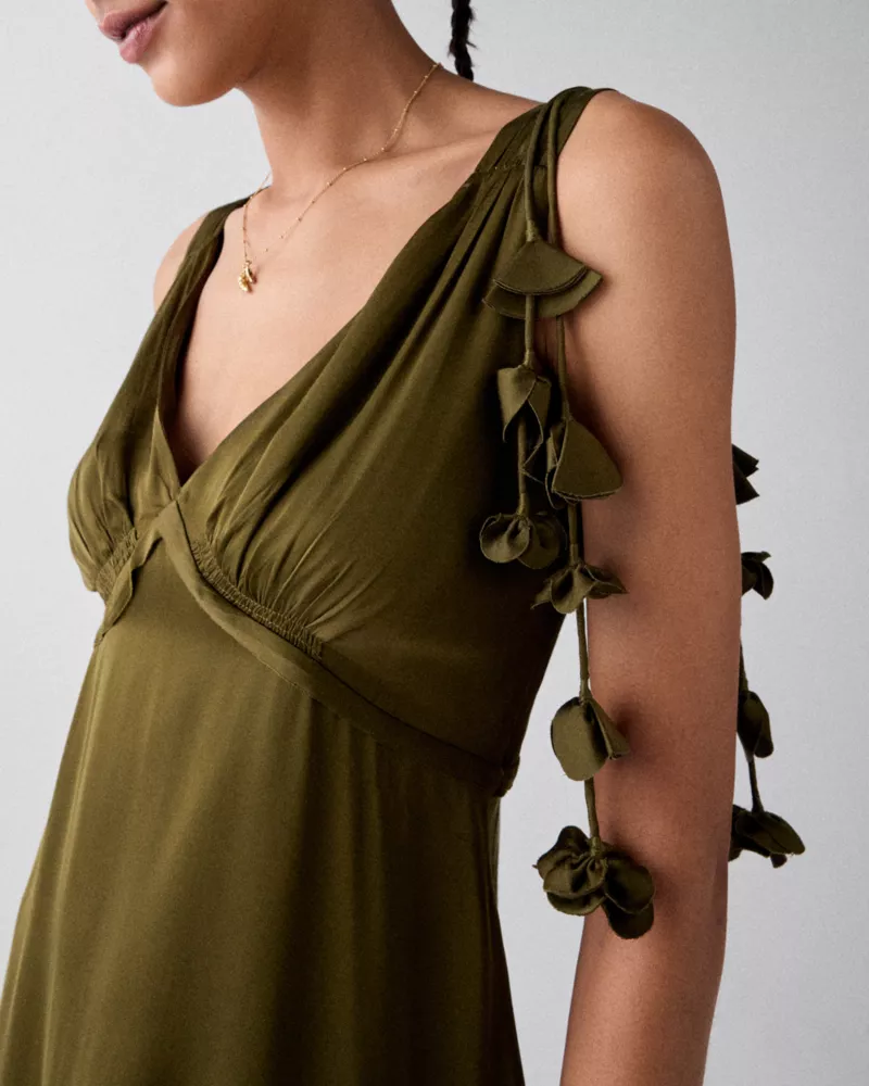 Florette Mini Slip Dress - thumbnail 3