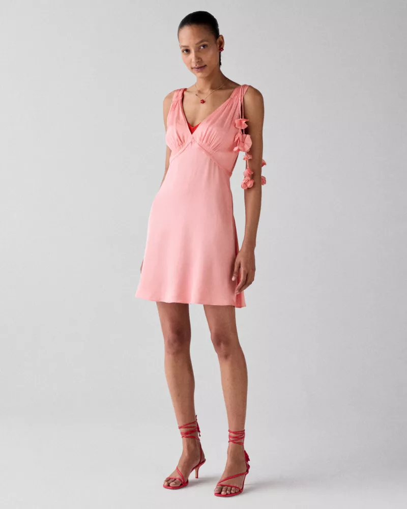 Florette Mini Slip Dress - thumbnail 7