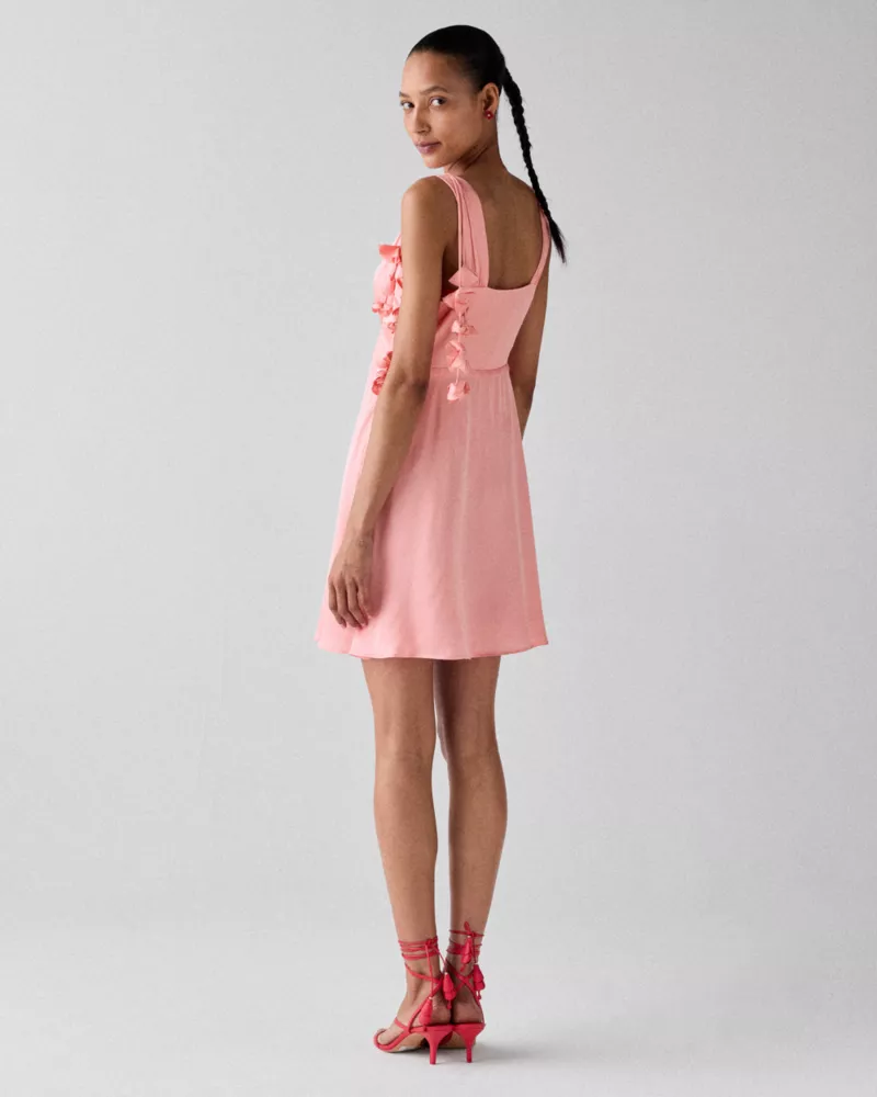 Florette Mini Slip Dress - thumbnail 9