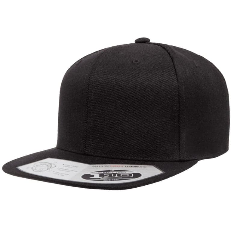 110F – Flexfit – Wool Blend Flat Bill Snapback