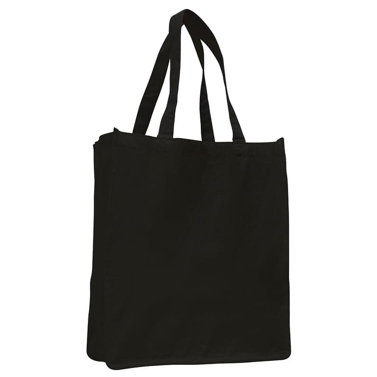 Q125400 – Q-Tees – Canvas Gusseted Jumbo Shopper