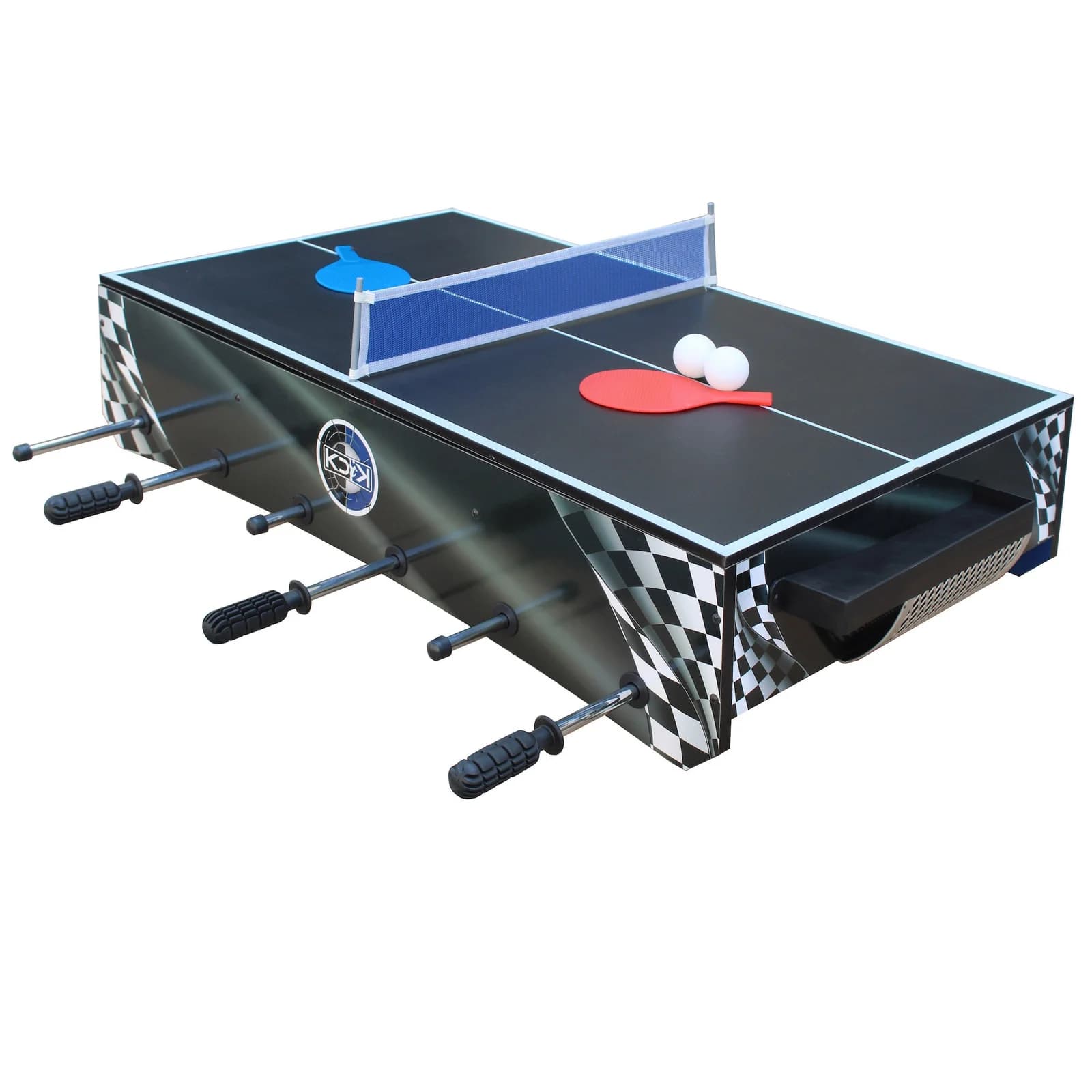 KICK Convoy 40″ 4-in-1 Mini Tabletop Foosball Table - thumbnail 6