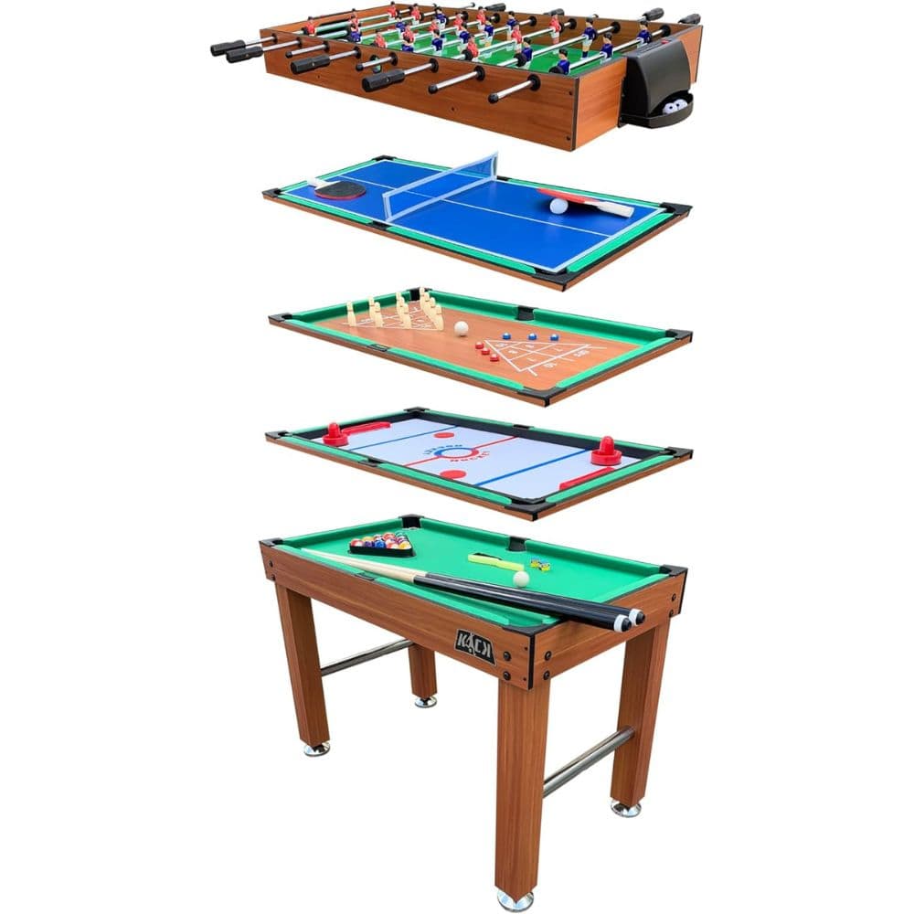 KICK Hexad 48″ 6-in-1 Multi-Game Table