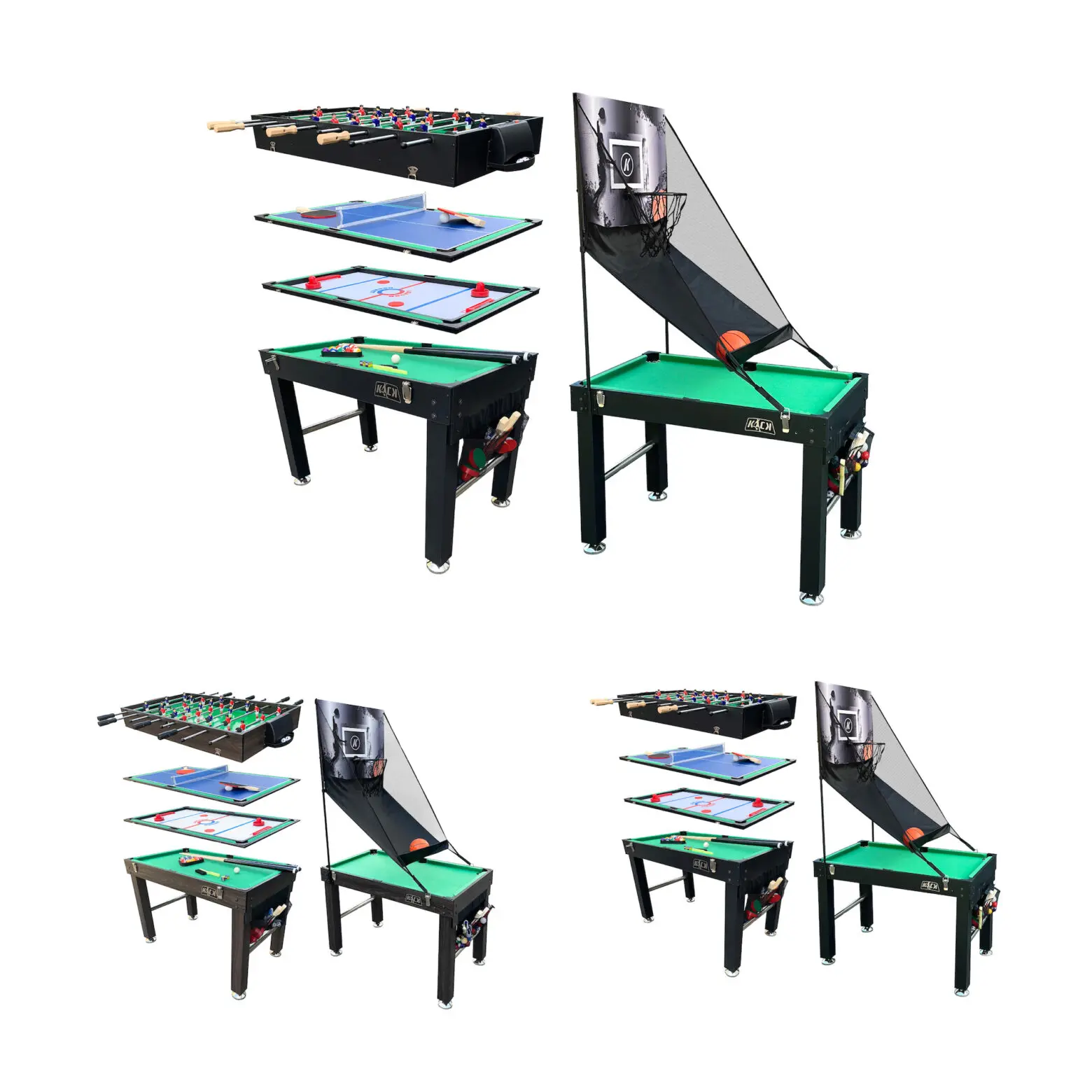 KICK Minotaur 48″ 5-in-1 Multi-Game Table