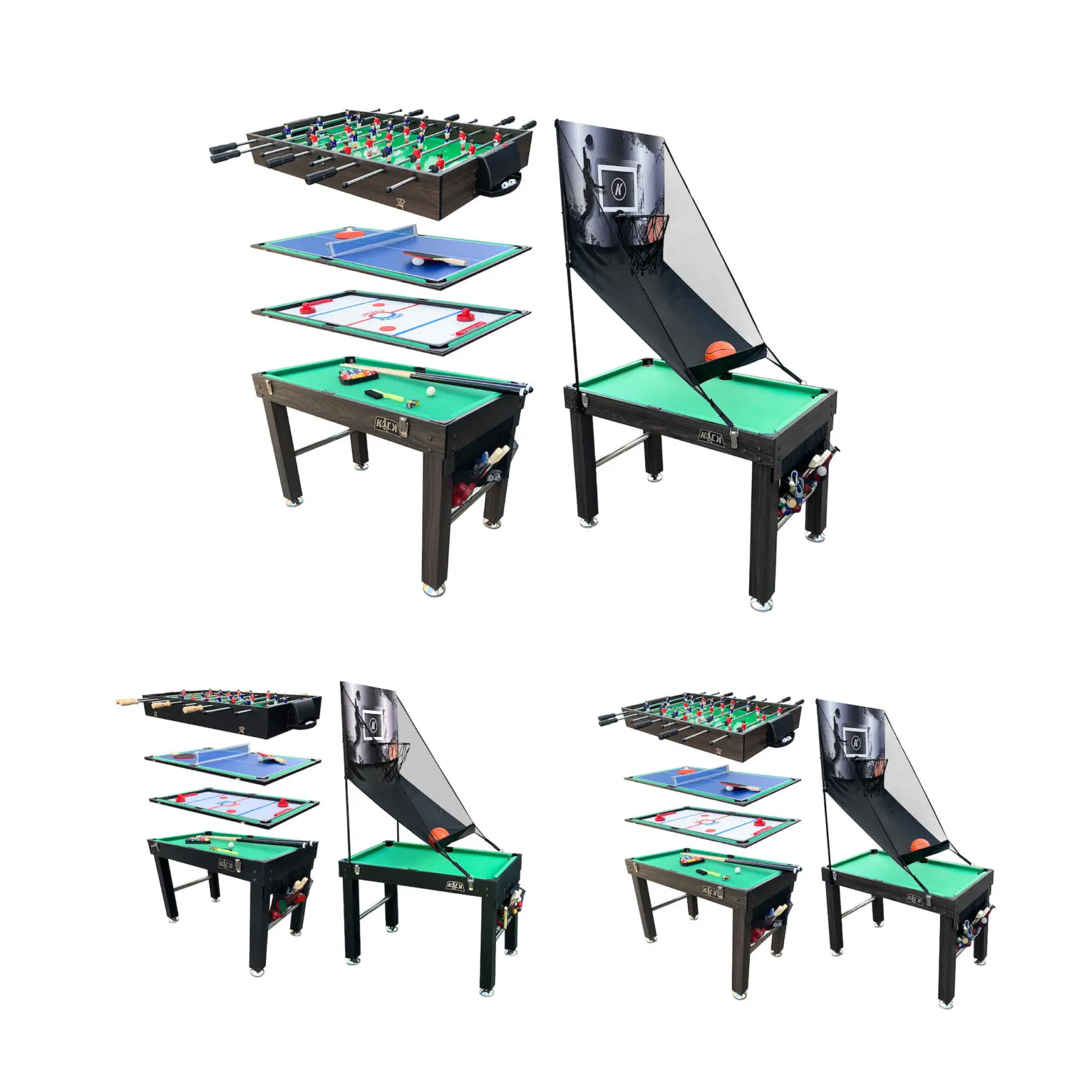 KICK Minotaur 48″ 5-in-1 Multi-Game Table