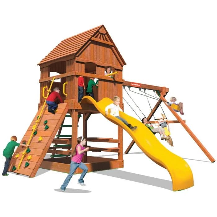 Monkey Tower Combo 2 with Wood Roof &amp; Loft