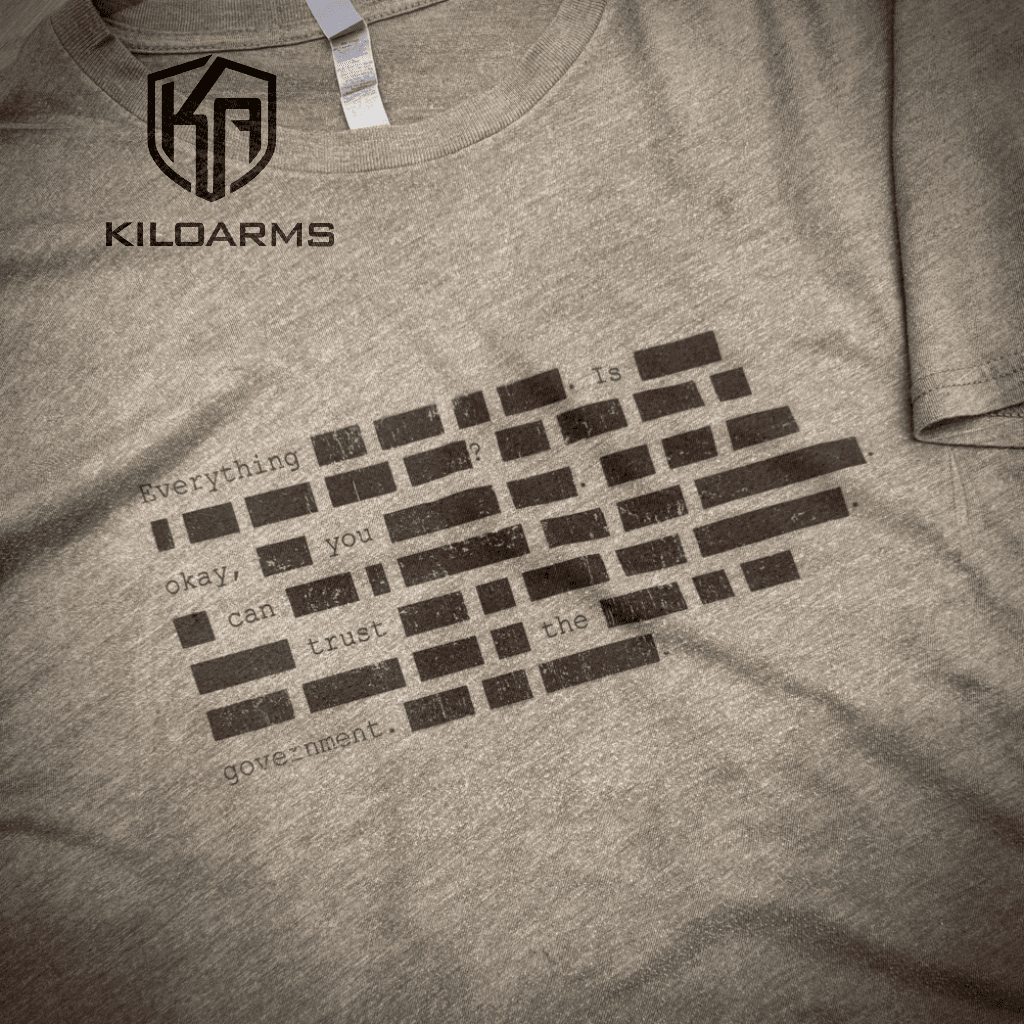 Pre-order: Everything is REDACTED T-Shirt