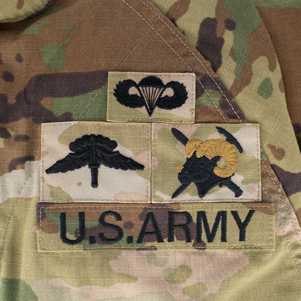 Basic Army Parachutist Badge OCP Sew-on Jump Wings - thumbnail 3