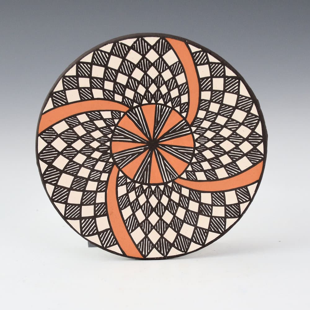 Lucario, Amanda – Plate with Swirling Star Design (2015)