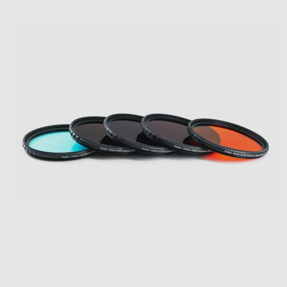 Kolari Full-Spectrum Infrared 10-Filter Forensic Set – 52mm - thumbnail 2