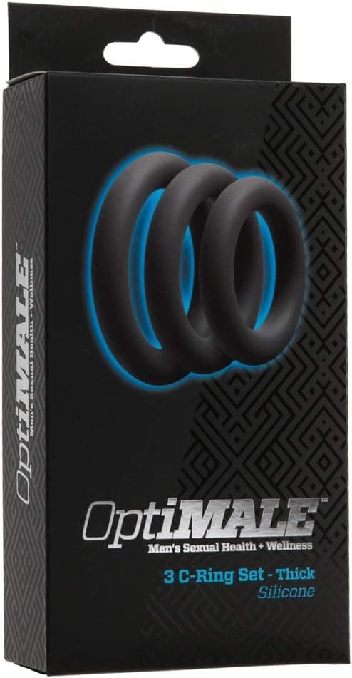OptiMALE™ – 3 C-Ring Set Thick – Black - thumbnail 2