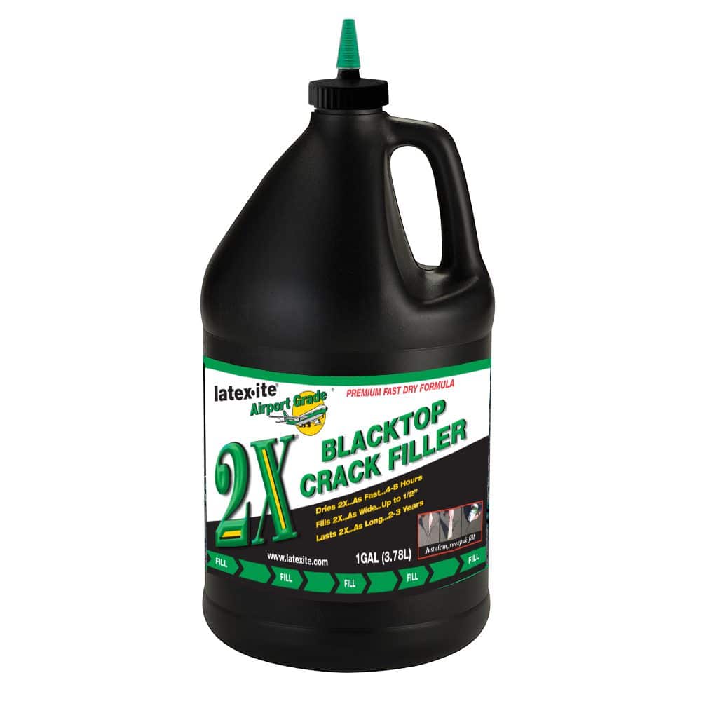 Latex·ite<sup>®</sup> 1 gal. 2X Premium Blacktop Crack Filler