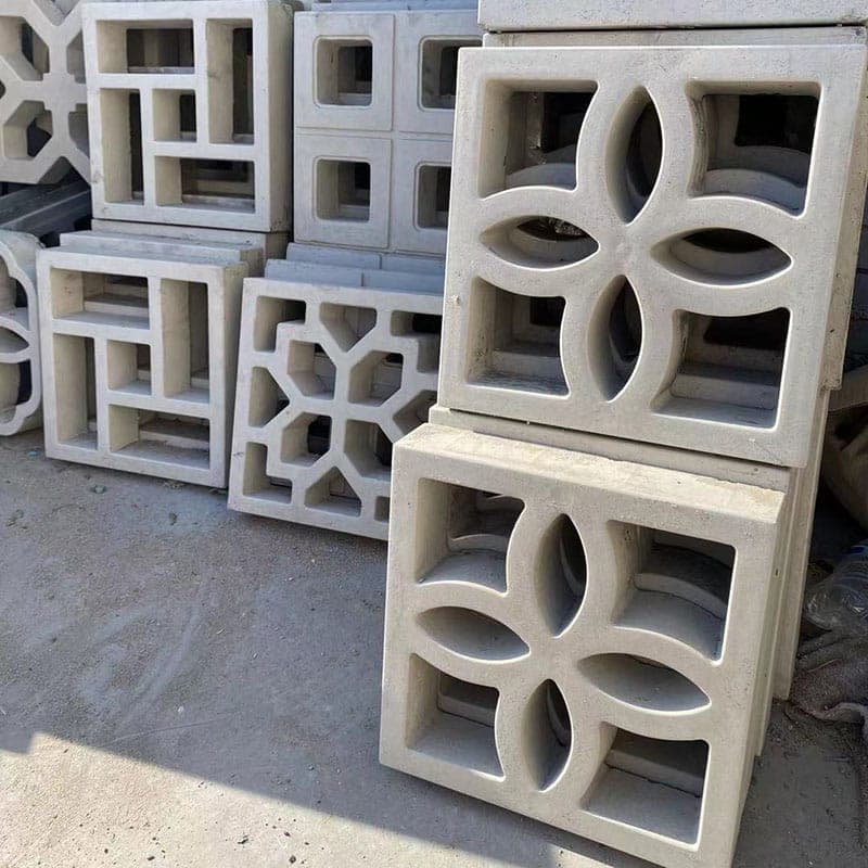 LCMOLDS 8 Hole Breeze Block Wall Concrete Molds - thumbnail 7