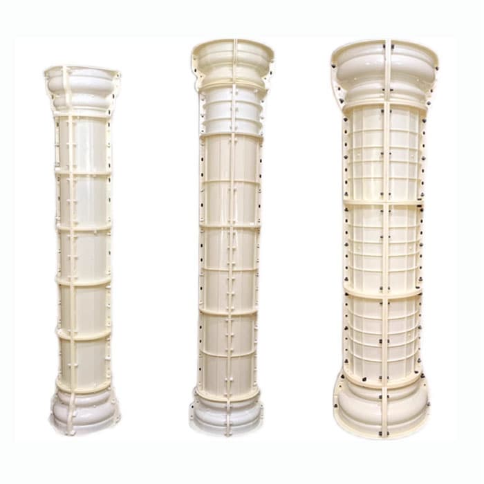 Roman Column Molds Smooth Face Height Adjustable