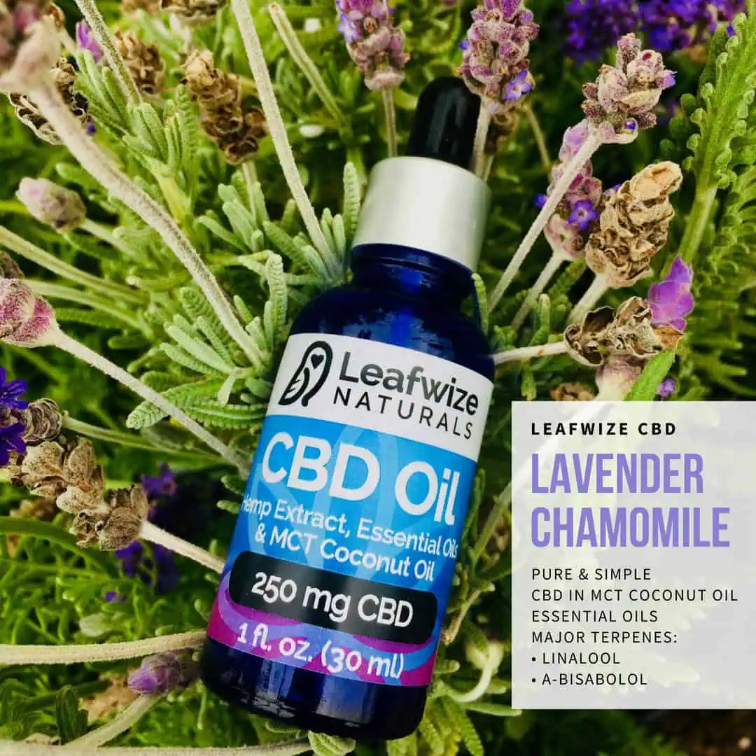 CBD Oil Tincture ~ Relax: Lavender Chamomile