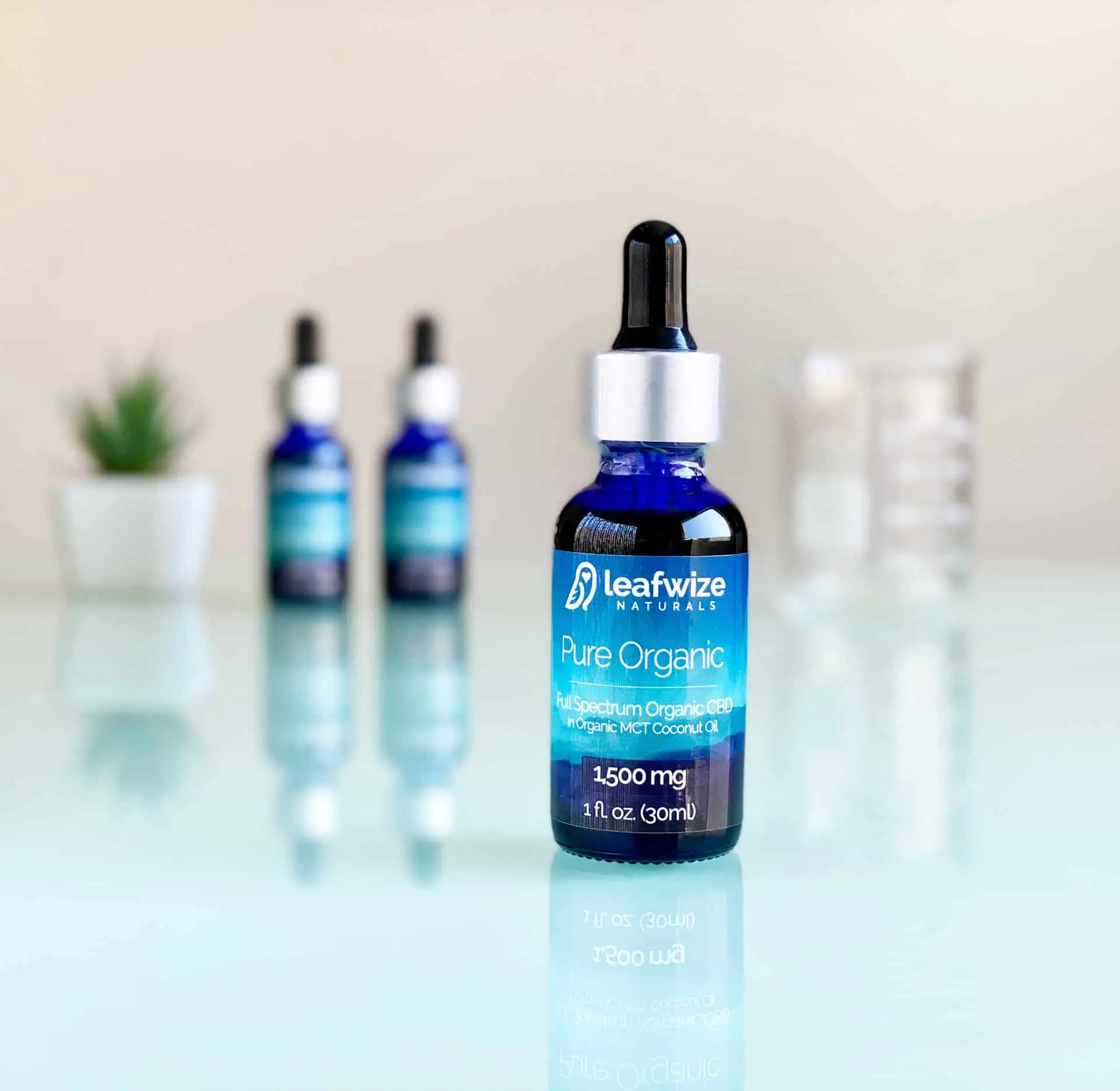 Pure Organic CBD Oil Tincture – 1500mg
