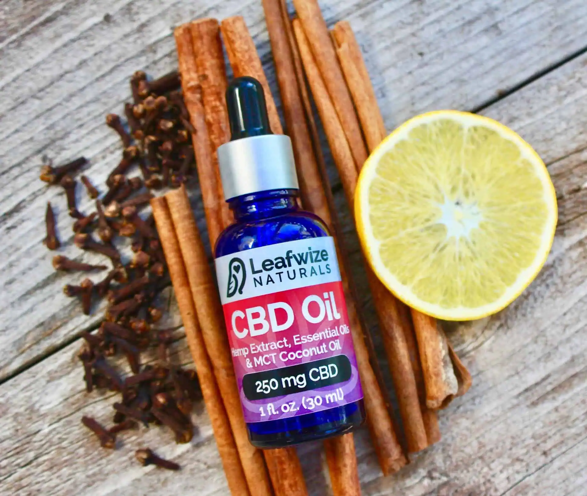 CBD Oil Tincture: Cinnamon Clove