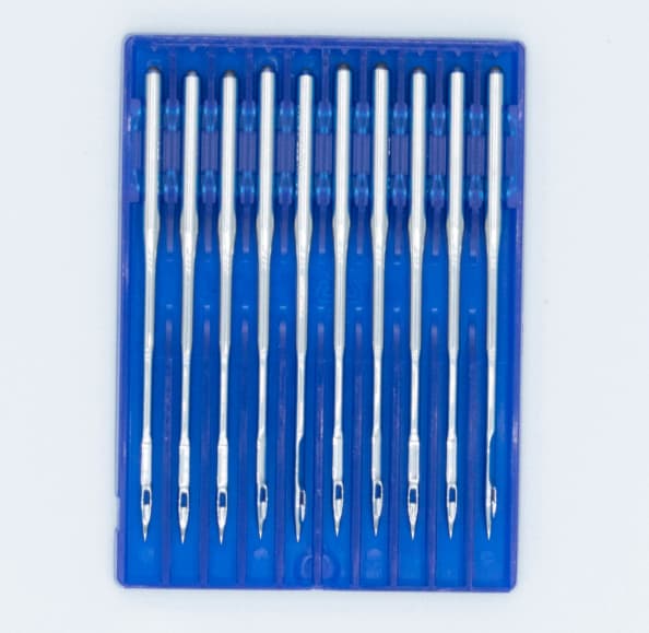 135 x 7 or 135 x 5 ‘Round Point’ needles