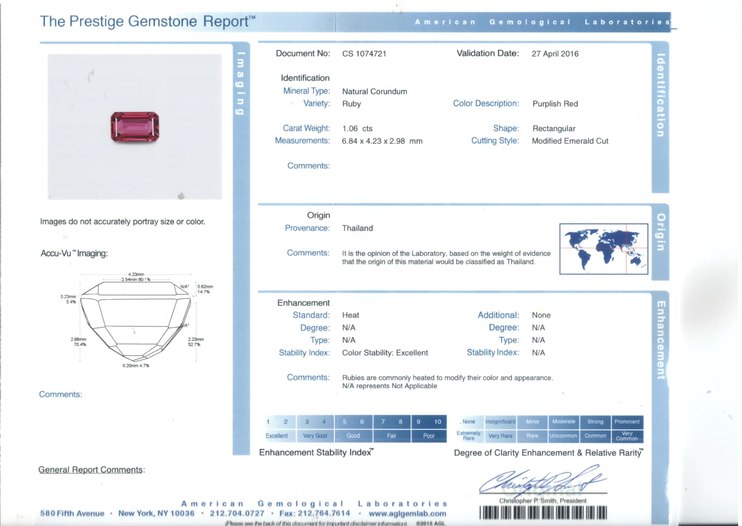Certified Ruby Montpassier™ Ring r7802 - thumbnail 4