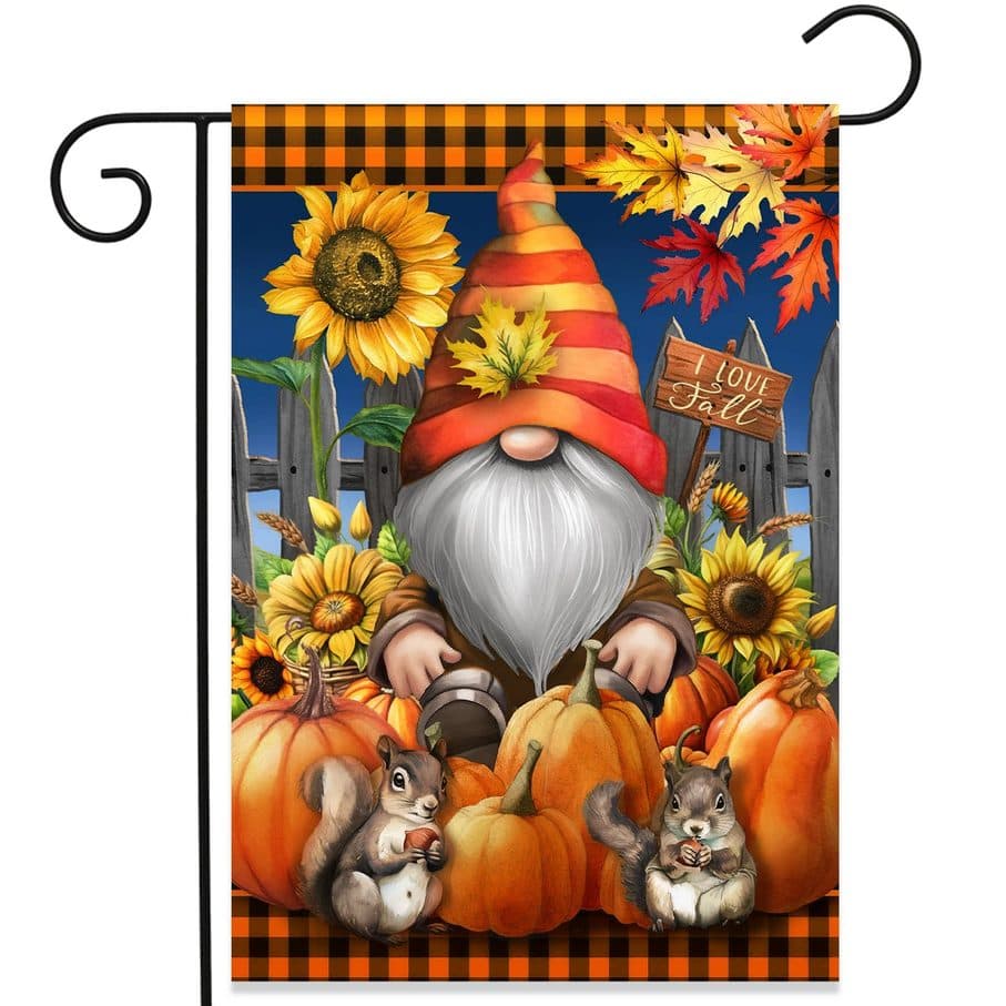 FLAG GNOMES AND PUMPKINS