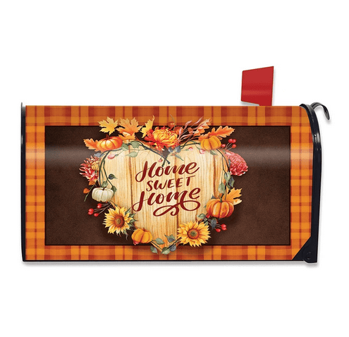 MAILBOX COVER FALL HOME SWEET HOME