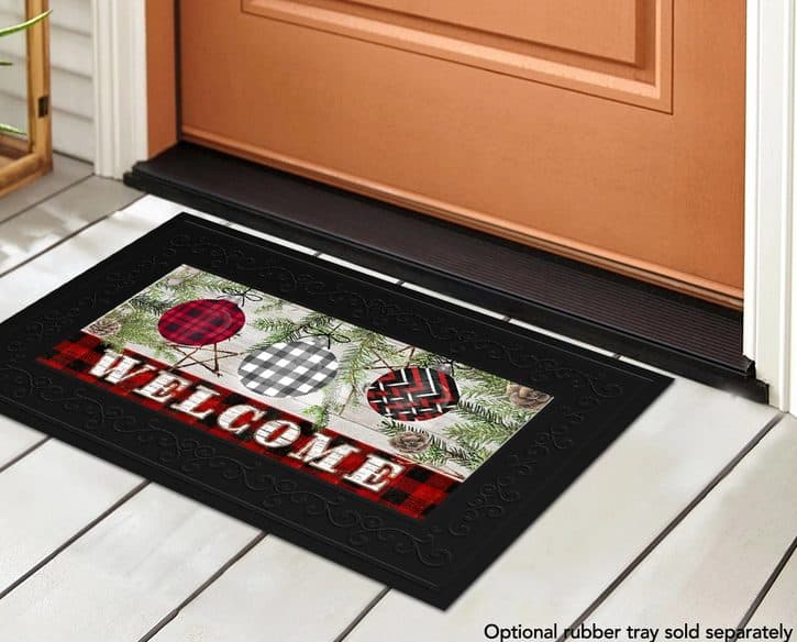DOOR MAT MINI PATTERNED ORNAMENTS