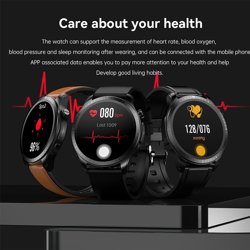 LIGE Smart Health v1.0 – IP68 (Blood Glucose + ECG + PPG) Smartwatch - thumbnail 3