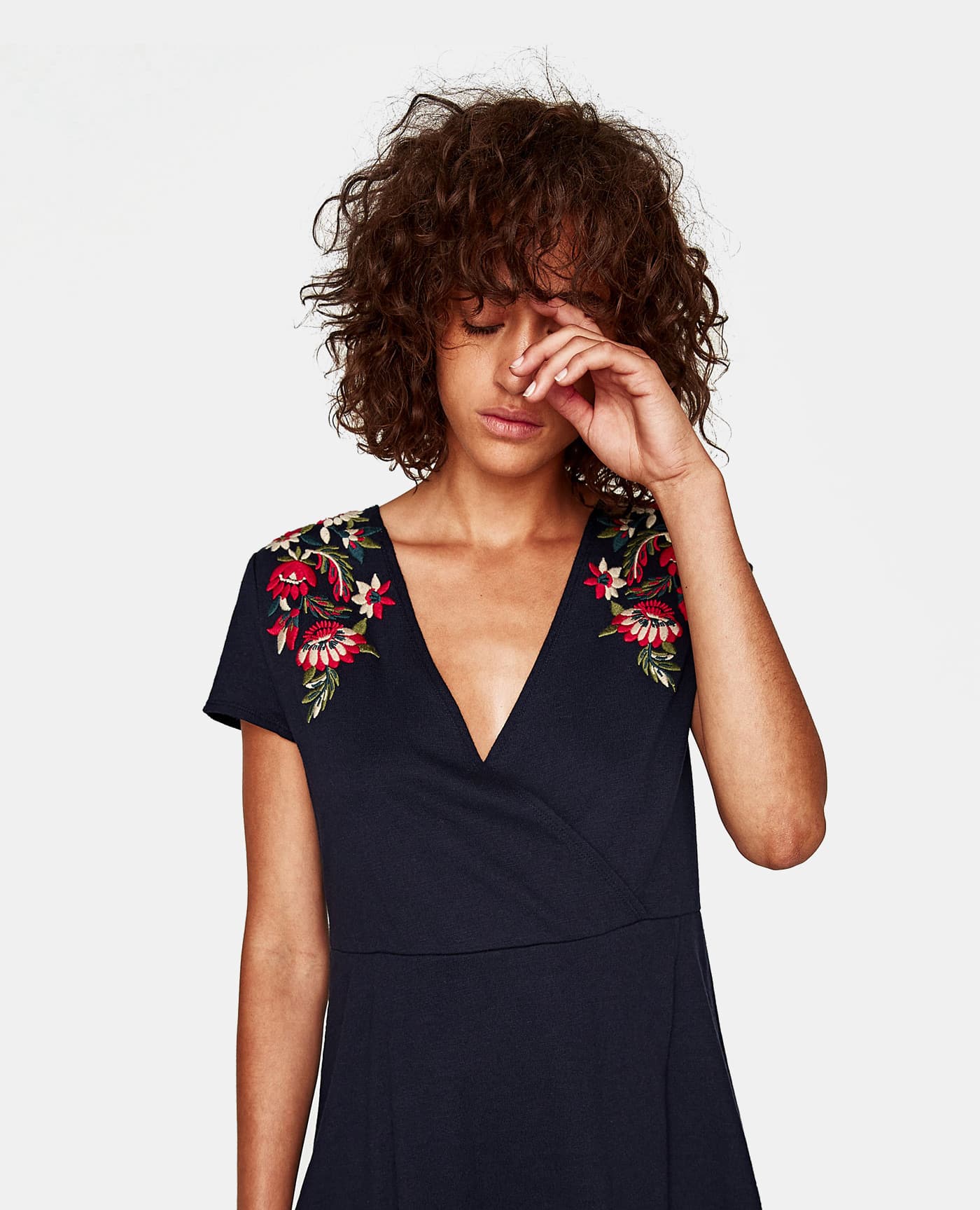 Grace Long Strip Sleeve Dress - thumbnail 2