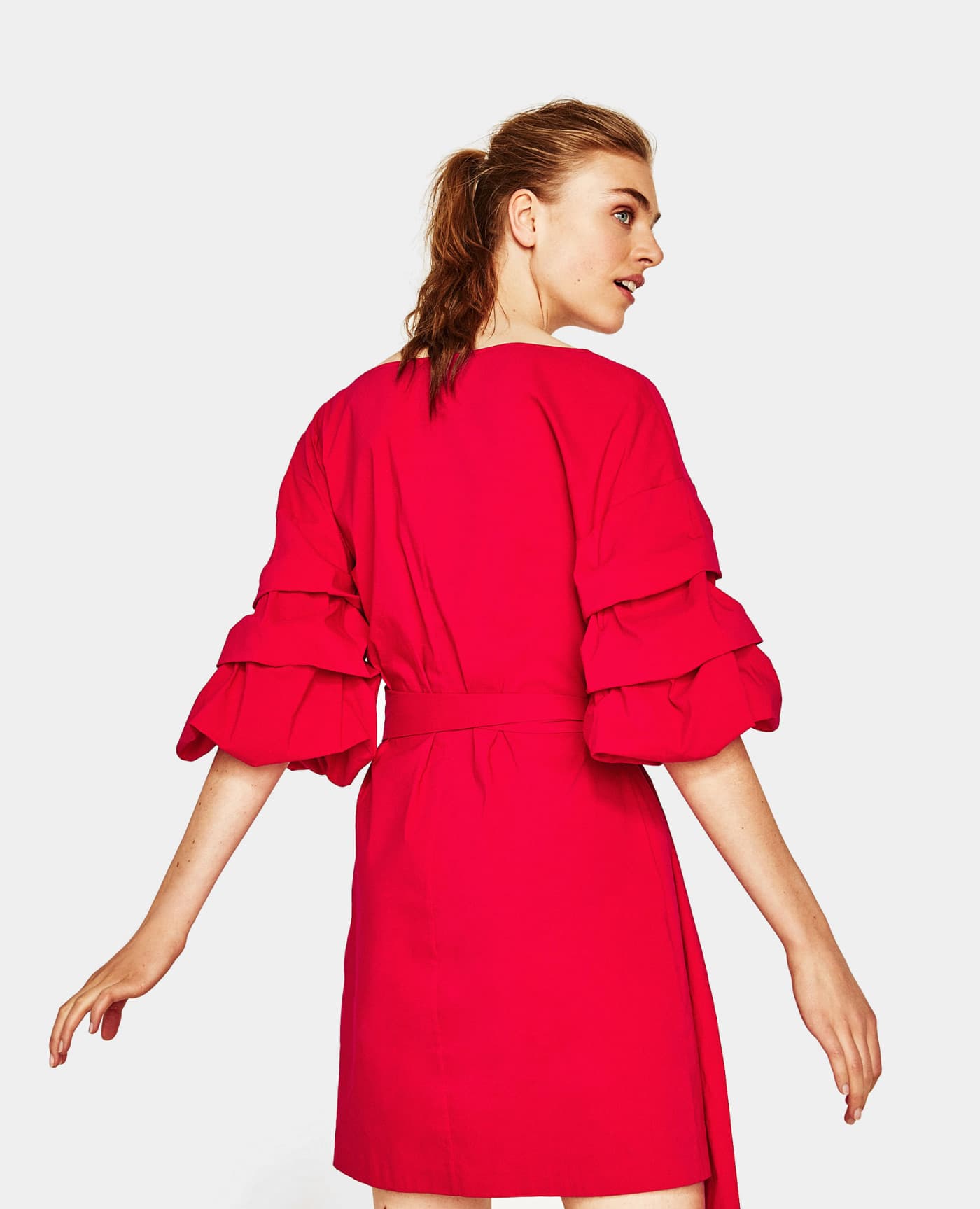 Column Dress in Magenta - thumbnail 5