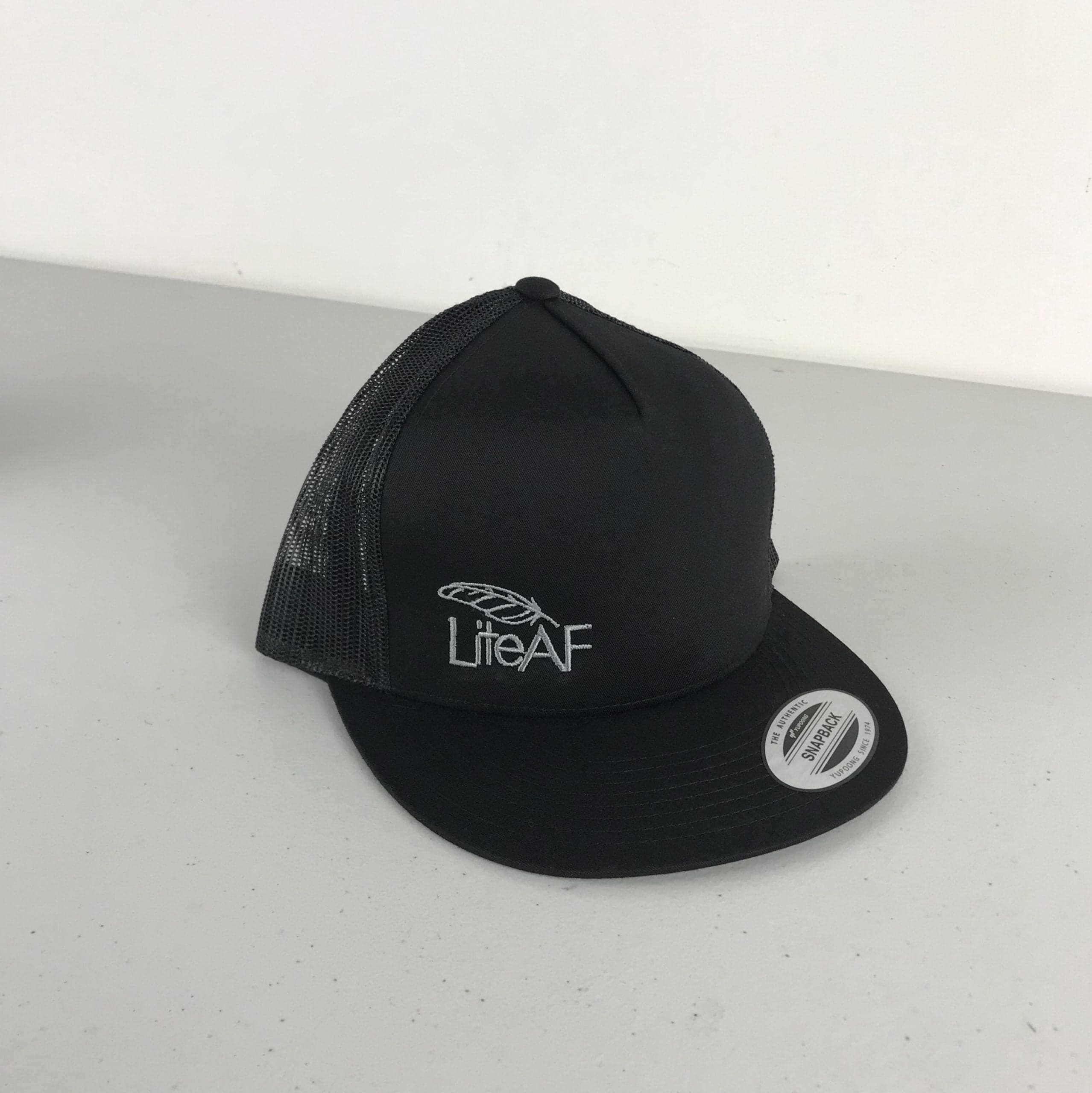 LiteAF Yupoong Classic Snapback Trucker Hat - thumbnail 3
