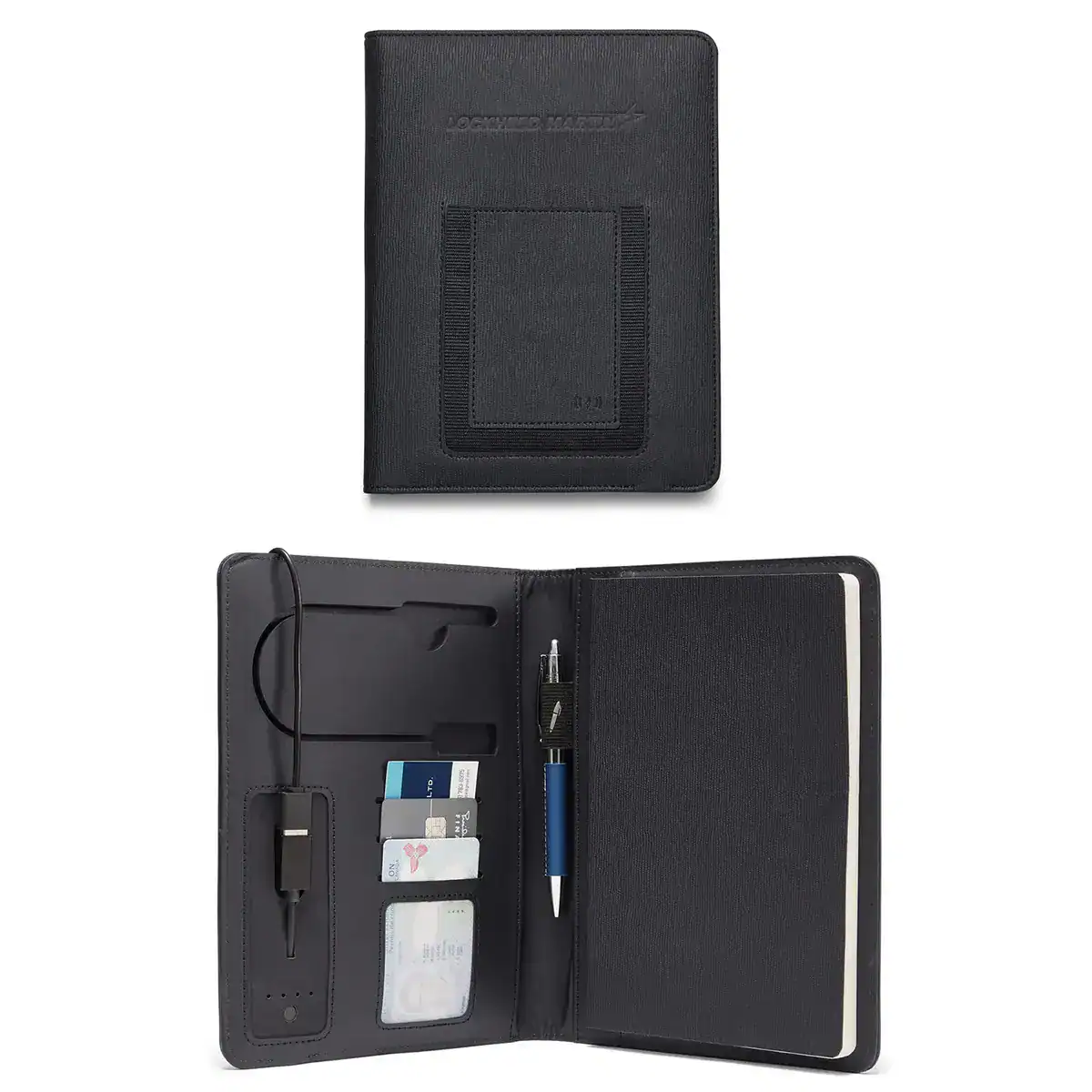 Leeman Roma Wireless Power Charger Refillable Journal – 6″ x 8″ - thumbnail 2